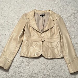 Bebe leather jacket